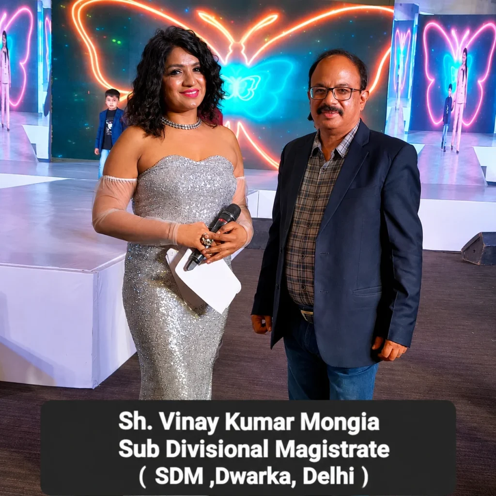 Anchor with Vinay kumar mongia(SDM)