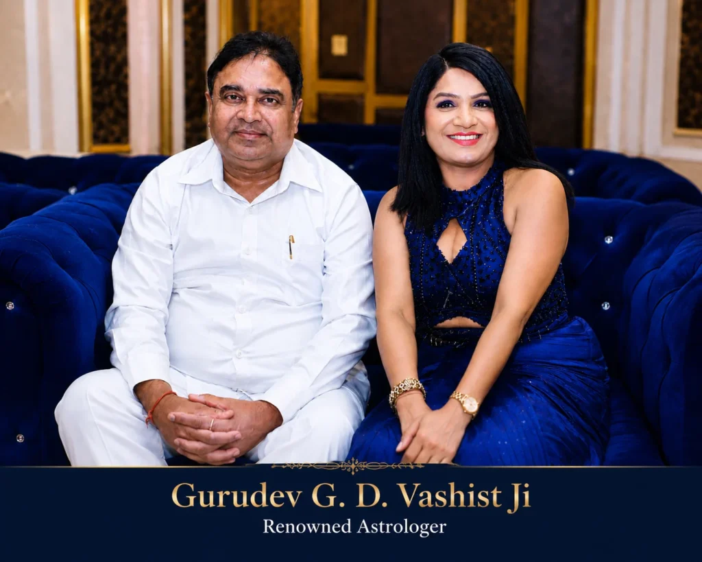 Anchor with gurudev GD Vashist