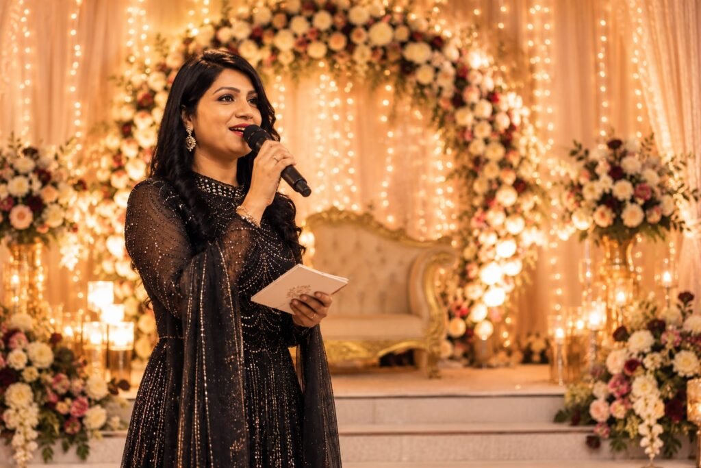 Wedding Anchoring & Live Singing: Creating Memorable Celebrations