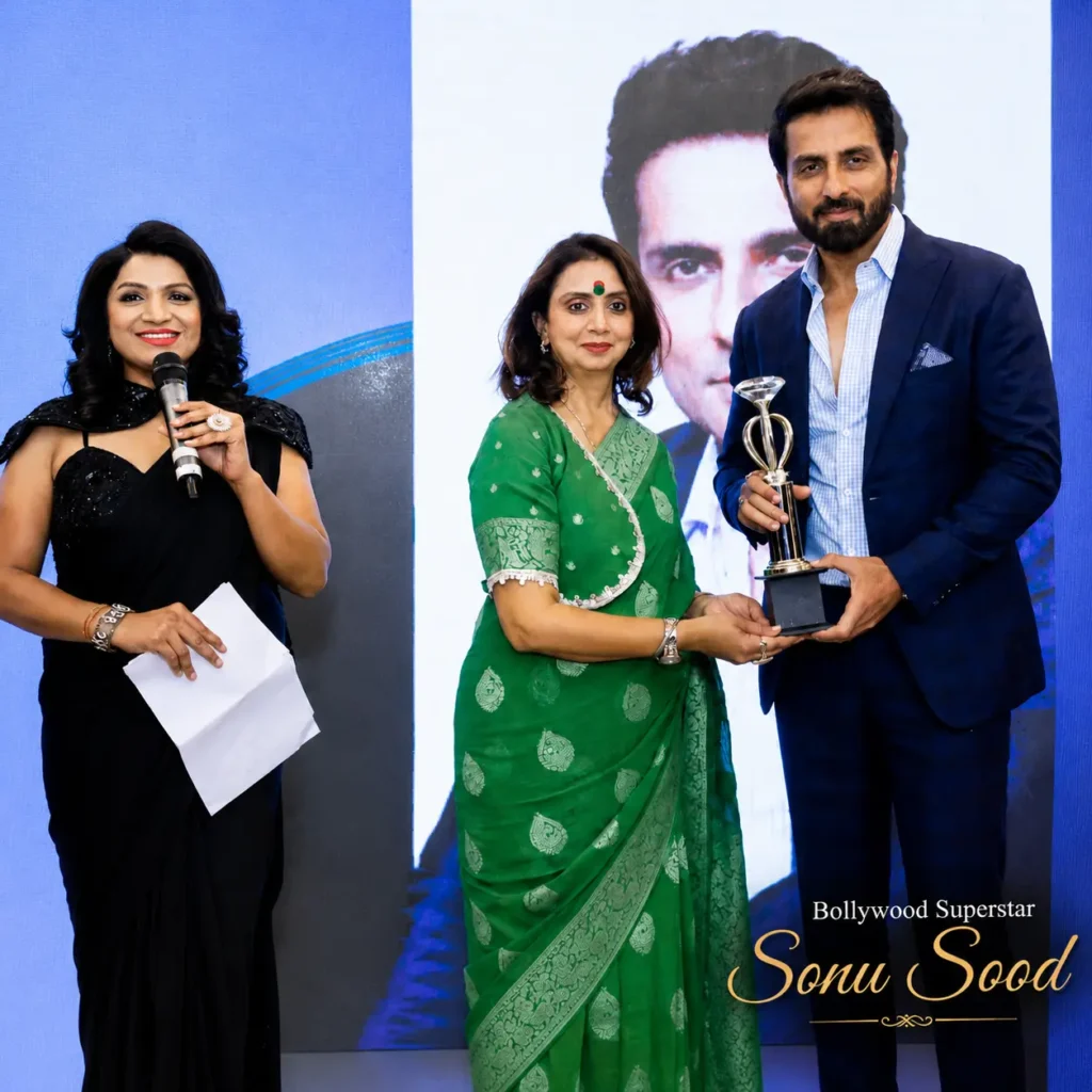 sonu sood giving award